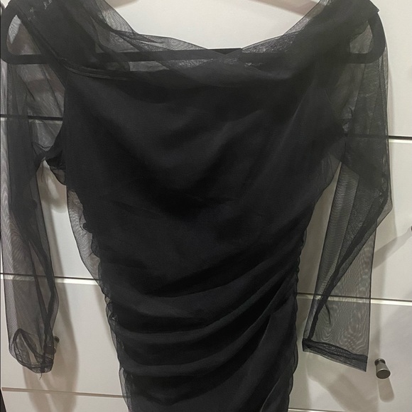 Black midi dress from boohoo. New with tags! - Picture 3 of 4